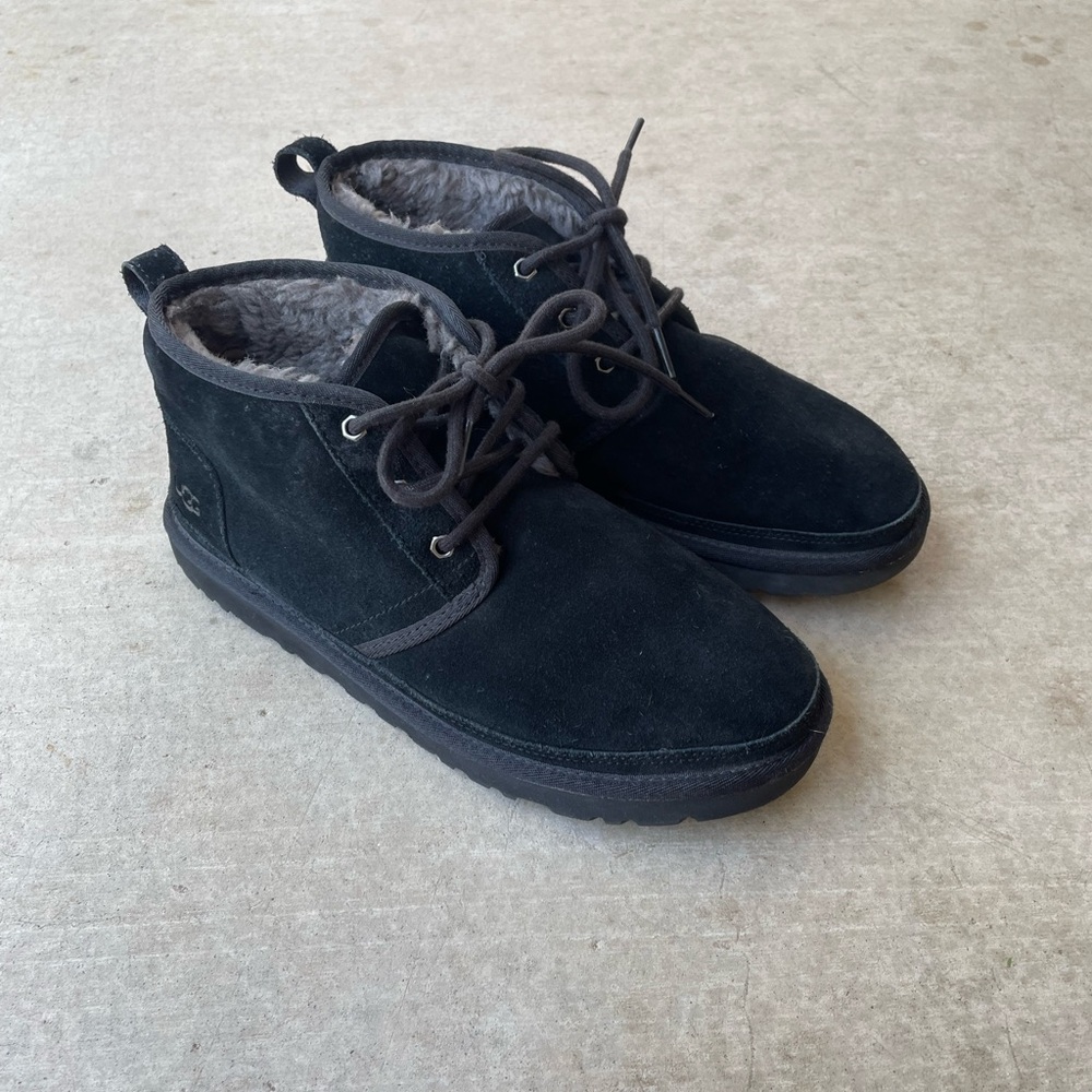 Black Ugg Neumel Chukka Boot Size 10M 43UK